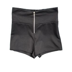 Derek Heart Zip up hot shorts